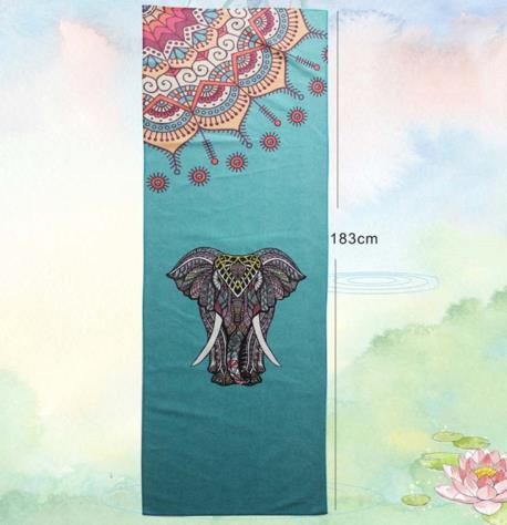 Elephant Non slip Yoga Mat