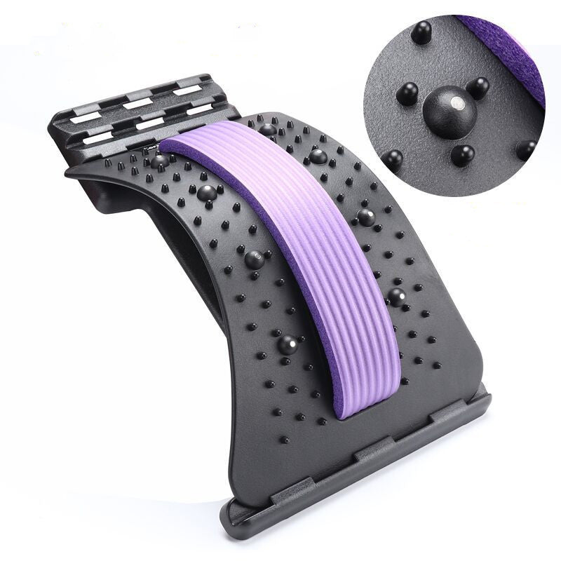 Magnetic spine stretcher